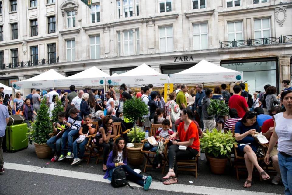 Summer Streets at Regent Street