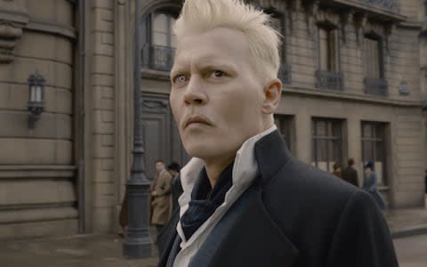 Johnny Depp as Grindelwald