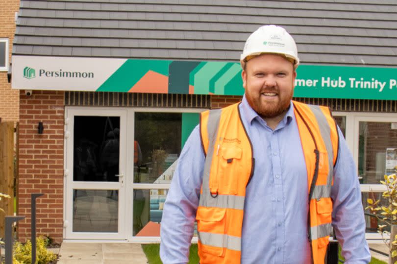 Ryan Baron, Site Manager and Steve Baron, Construction Director from Persimmon Yorkshire.