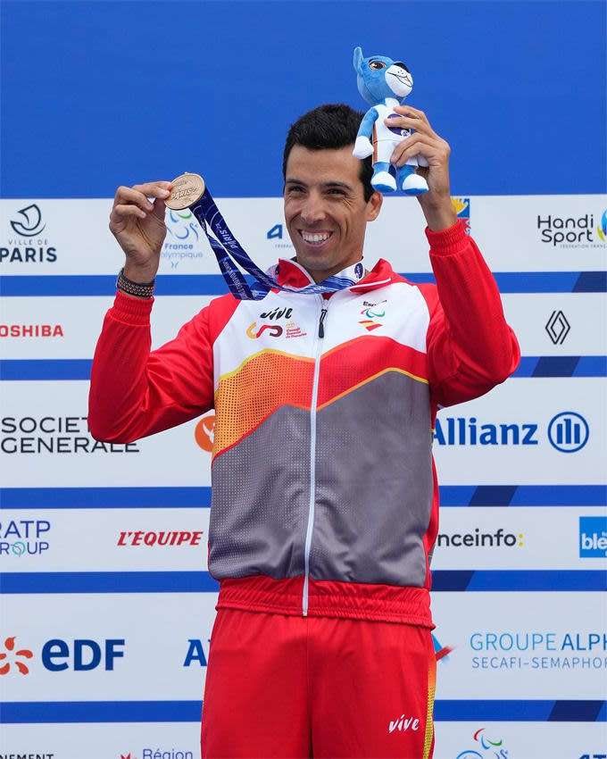 El atleta paralímpico Joan Munar Martínez