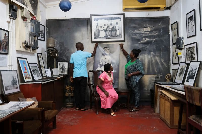 Century-old family photo studio preserves Ghana's history in black and white