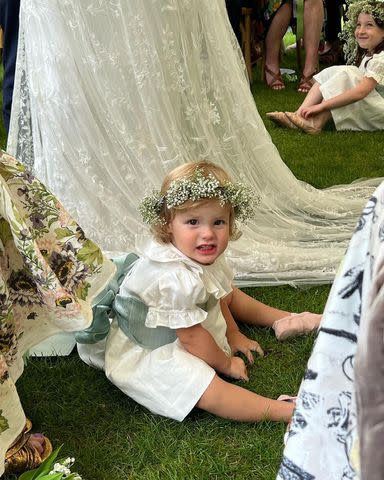 <p>Rebel Wilson/Instagram</p> Royce as a flower girl