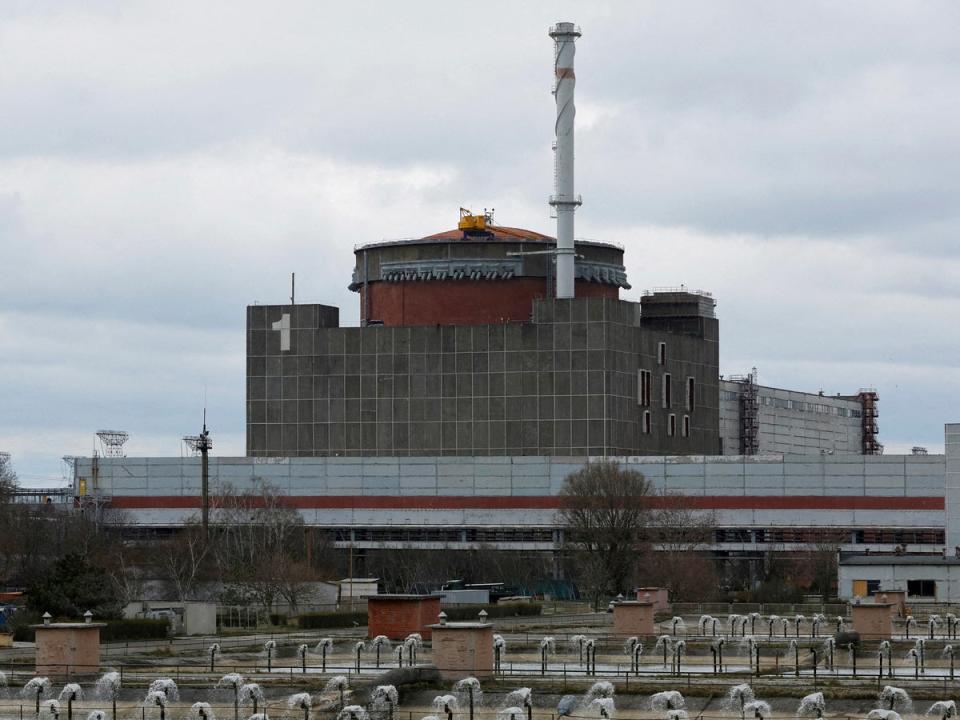 The Zaporizhia plant is at the centre of the alert (REUTERS)