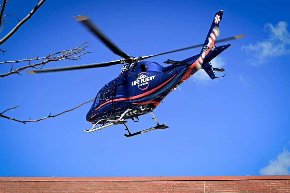 Life Flight emergency response. (Universal Images Group via Getty Images)