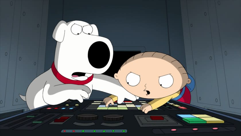 FAMILY GUY: Stewie and Brian go back in time in the all–new ÒThe Big Bang TheoryÓ episode of FAMILY