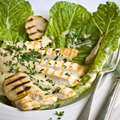 Chicken and Chive Caesar Salad: Recipes: Food