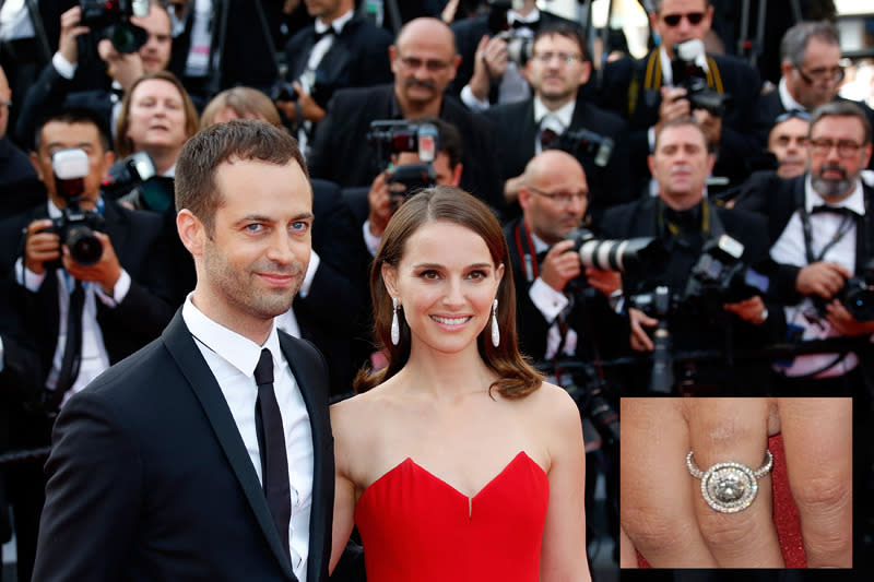 NATALIE PORTMAN UND BENJAMIN MILLEPIED