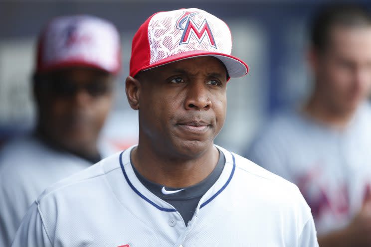 Barry Bonds has been let go by the Marlins after one season as the club's hitting coach. (Getty Images/Rich Schultz)