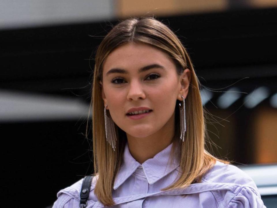 Stefanie Giesinger hat derzeit mit einem Parasiten zu kämpfen (Bild: imago images / Runway Manhattan)