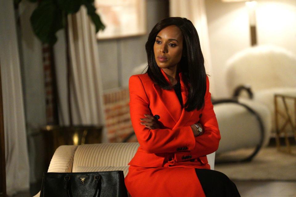 kerry washington as olivia pope, scandal, season 7, episode 7