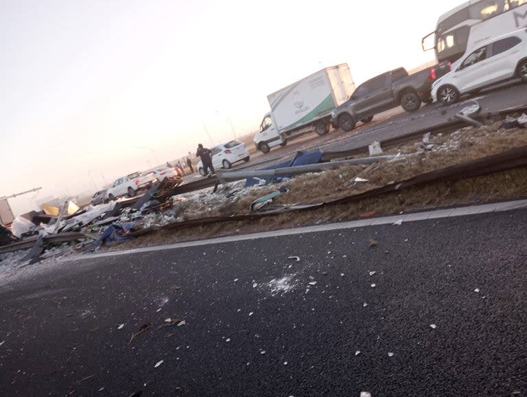 Violento accidente fatal en la ruta 9: un muerto y extensas demoras para circular en la zona