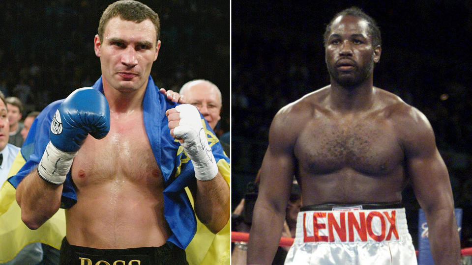 Lennox Lewis is set to renew a rivalry with an old foe.