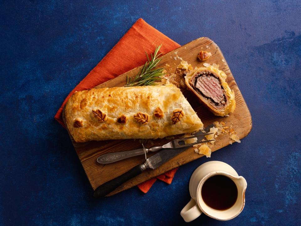 Elevate the traditional beef wellington with Spanish ingredients (Brindisa)