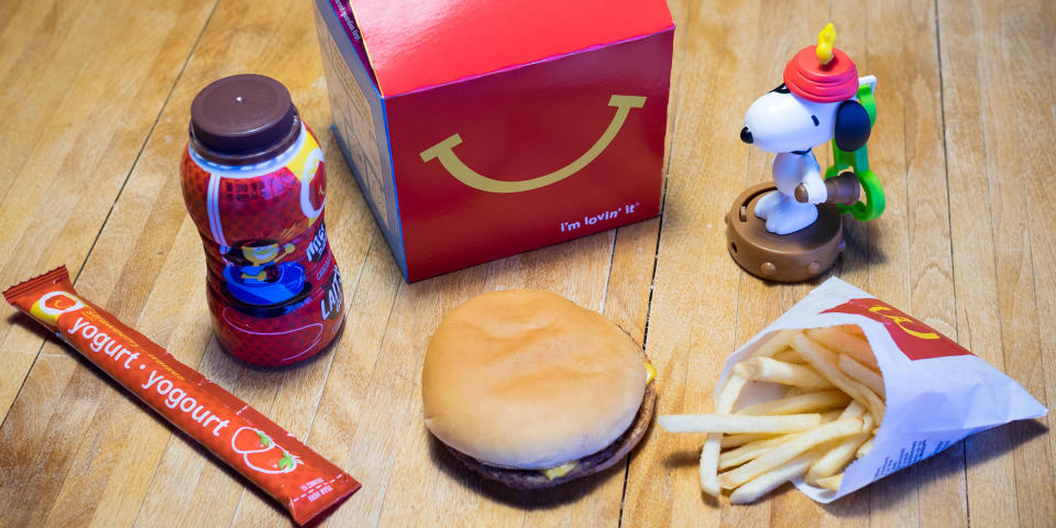 Anyone that grew up visiting McDonald's knows the best part of a Happy Meal is the toy inside. (Felix Choo / Alamy)