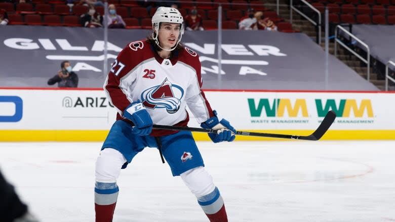 Ryan Graves broke into the NHL with the Colorado Avalanche in the 2018-19 season.