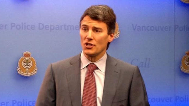 Vancouver Mayor Gregor Robertson told the police board on Tuesday that the upcoming provincial election may be a chance to break the log jam on regional policing.