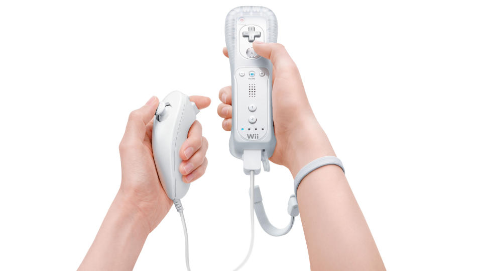 Someone swinging the Wii remote around