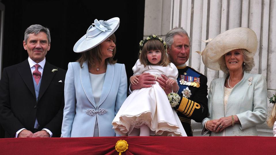 Royal Wedding - The Newlyweds Greet Wellwishers From The Buckingham Palace Balcony