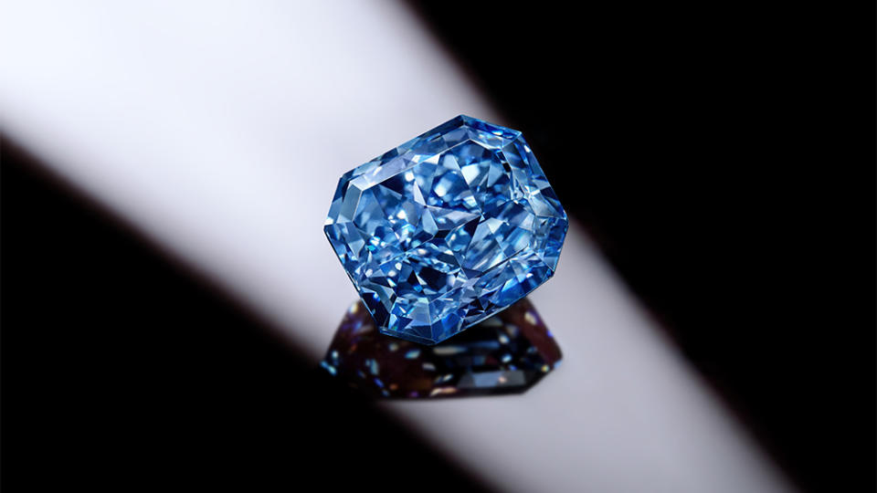 The Infinite Blue diamond