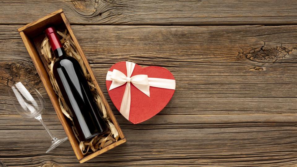 These Wines Will Match Any Of Your Valentine's Plans Whether You're Having A Chill Night Or A Luxurious Dinner