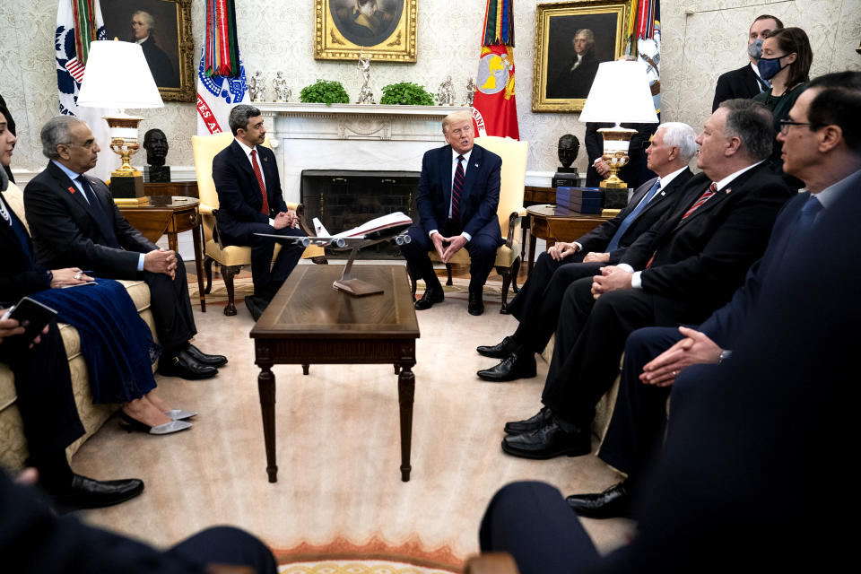 IMAGE: President Trump Hosts Abraham Accords Signing Ceremony (Doug Mills / The New York Times/Bloomberg via Getty Images file)