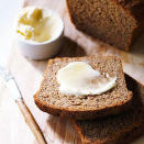 <div class="caption-credit"> Photo by: Alex Farnum</div>A bread that's 100 percent whole-grain can be dense and dry, but this one, by Lorrette Patzwald, who works with Ponsford's Place in San Rafael, California, is a revelation-moist and springy, with amazing depth of flavor. She starts by soaking some coarse grains to give the bread texture. The recipe that follows makes one loaf (1 lb., 14 oz.) and takes 3 hours, plus 4 hours to stand and cool. You'll need: <p> <b>For the soaker</b> <br> 5 tsp. coarse whole-grain polenta or corn grits <br> 3 tbsp. bulgur wheat </p> <p> <b>For the dough</b> <br> About 3 1/2 cups whole-wheat bread flour such as hard red, hard white, or Red Fife <br> 1 3/4 tsp. instant yeast such as RapidRise <br> 1 3/4 tsp. fine sea salt <br> About 2 tbsp. olive oil or grapeseed oil <br> 1 tsp. melted butter </p>