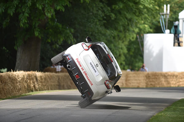 四輪當兩輪用！特技車手Terry Grant與NISSAN Juke NISMO RS聯手