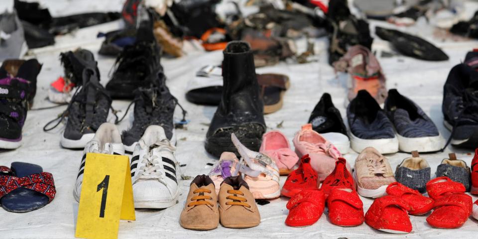 Lion air crash shoes