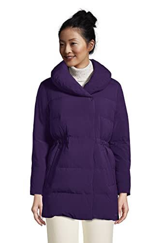 4) Women's Stretch Quilted Wrap Down Coat