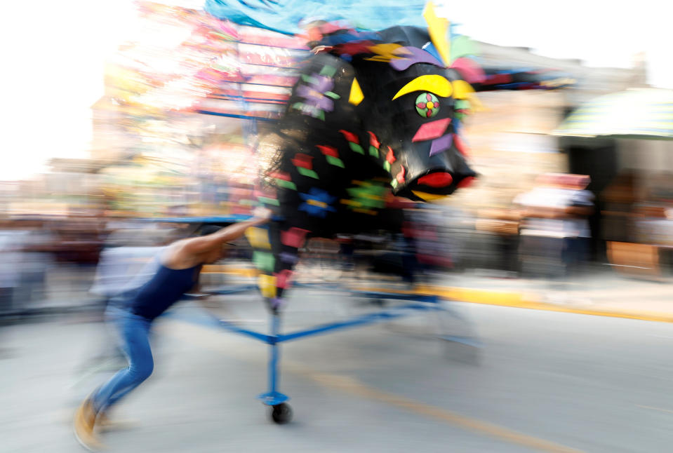 FOTOS: Tultepec, el lugar de México de los toros en llamas