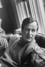 <p>George H. W. Bush relaxing at his summer home in Kennebunkport, Maine in 1974.</p>