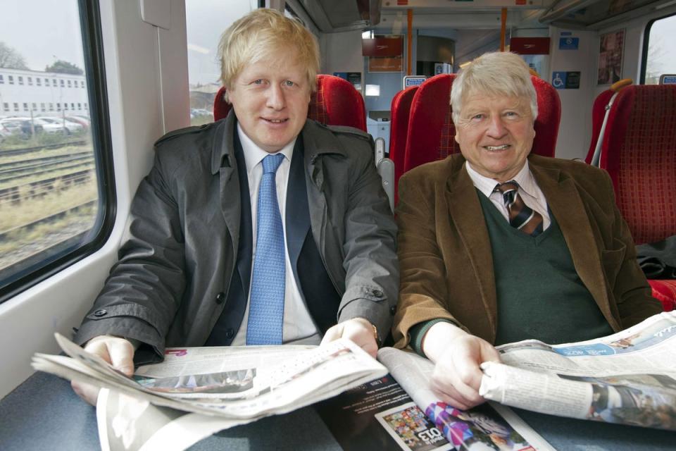 Boris and Stanley in 2013 (Alex Lentati / Evening Standard)