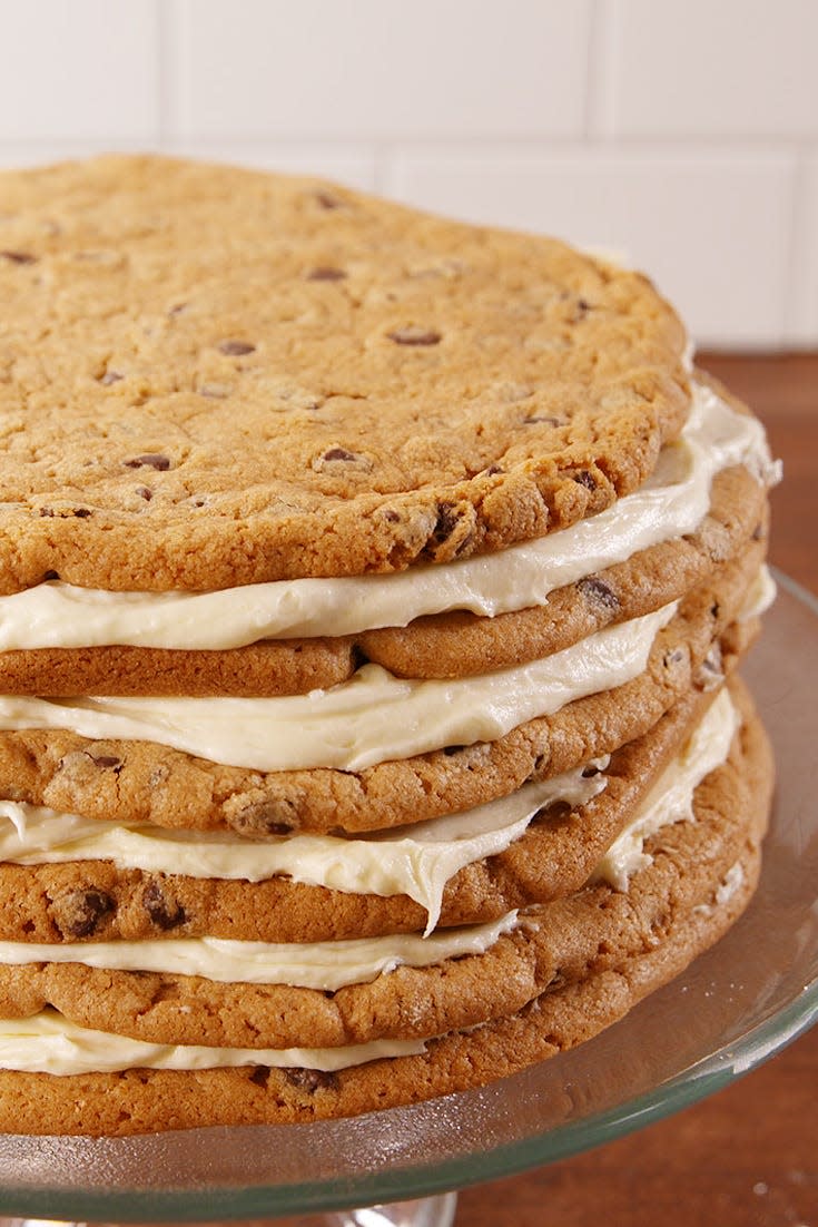 Chocolate Chip Cookie Cake