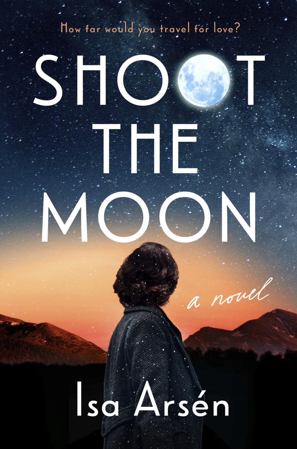 This cover image released by Putnam shows "Shoot the Moon," a novel by Isa Arsen. (Putnam via AP)