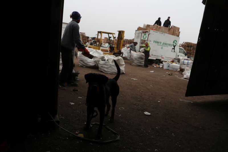 Recycling during COVID-19 outbreak in Santiago