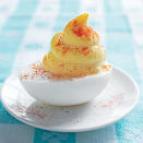 <p><strong>Recipe: <a href="https://www.southernliving.com/recipes/classic-deviled-eggs" rel="nofollow noopener" target="_blank" data-ylk="slk:Basic Deviled Eggs" class="link ">Basic Deviled Eggs</a></strong></p> <p>If you're looking to whip up another simple side at the last minute, you probably already have all of the ingredients to make classic deviled eggs in your refrigerator.</p>