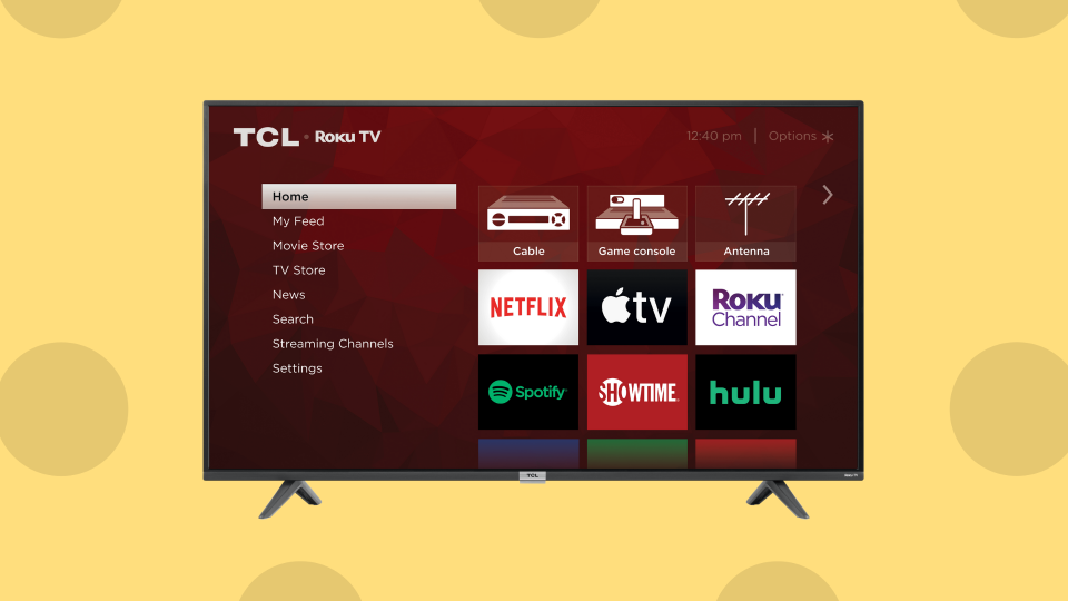 Save 34 percent on the TCL 40-inch HD Smart LED Roku TV. (Photo: Amazon)