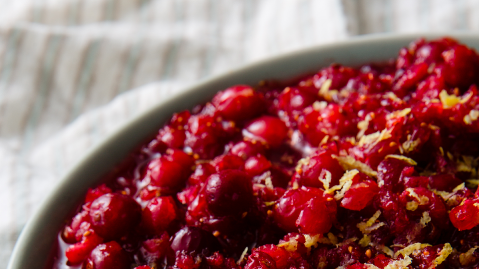 fresh cranberry relish