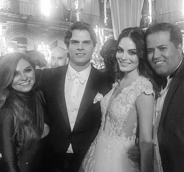 Ximena Navarrete tuvo una boda de ensueño