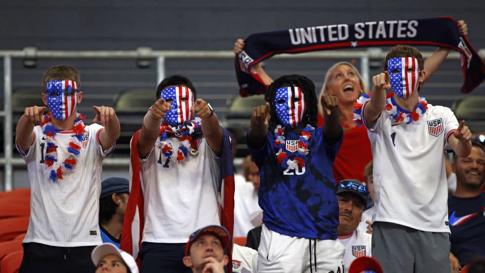 US supporters ahead of last week's match between Panama and USA. - Eduardo Munoz/AFP/Getty Images