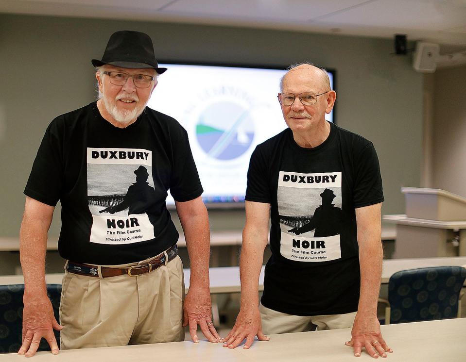 Carl Meier, left, and Jon Lehman will teach two Lifelong Learning courses on film noir.