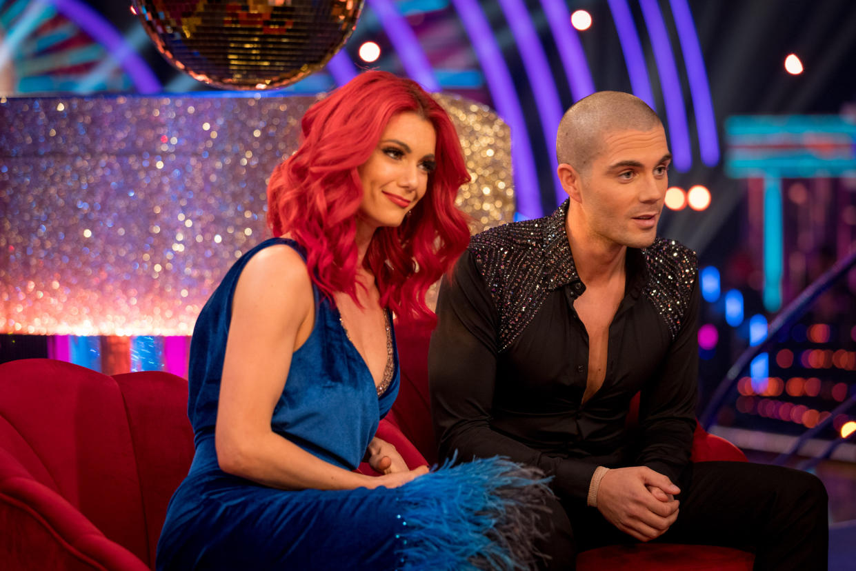 Picture Shows:  Max George, Dianne Buswell - (C) BBC - Photographer: Guy Levy