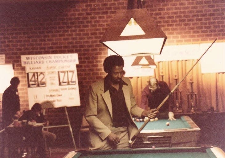 Willie Munson participates in a Milwaukee Sentinel Sports Show tournament in this undated photo. Munson won the event multiple times.