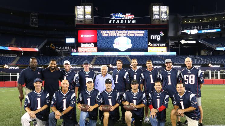 The current U.S. Ryder Cup team. (New England Patriots on Twitter)