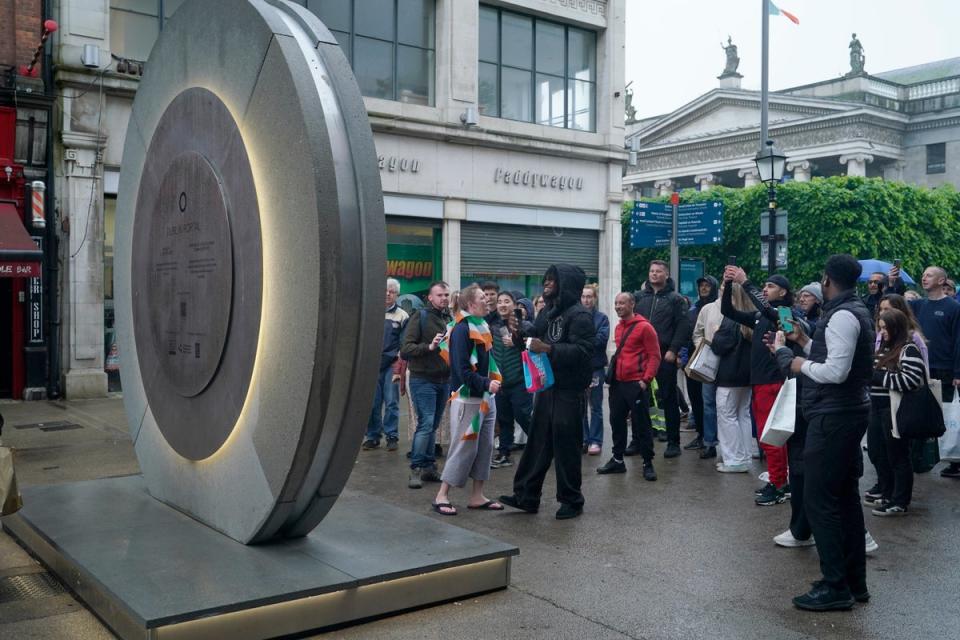 The portal was temporarily closed (Niall Carson/PA Wire)