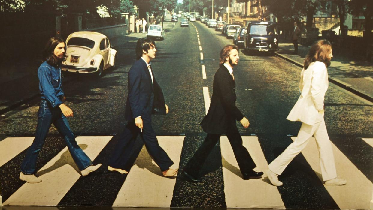 HAMBURG, GERMANY - MAY 28:  A general view of the 'Abbey Road Studio' room is seen at the Beatlemania exhibition on May 28, 2009 in Hamburg, Germany. The exhibition, which opens tomorrow, shows the development of the Beatles from their beginnings in Hamburg until they split up.  (Photo by Krafft Angerer/Getty Images)