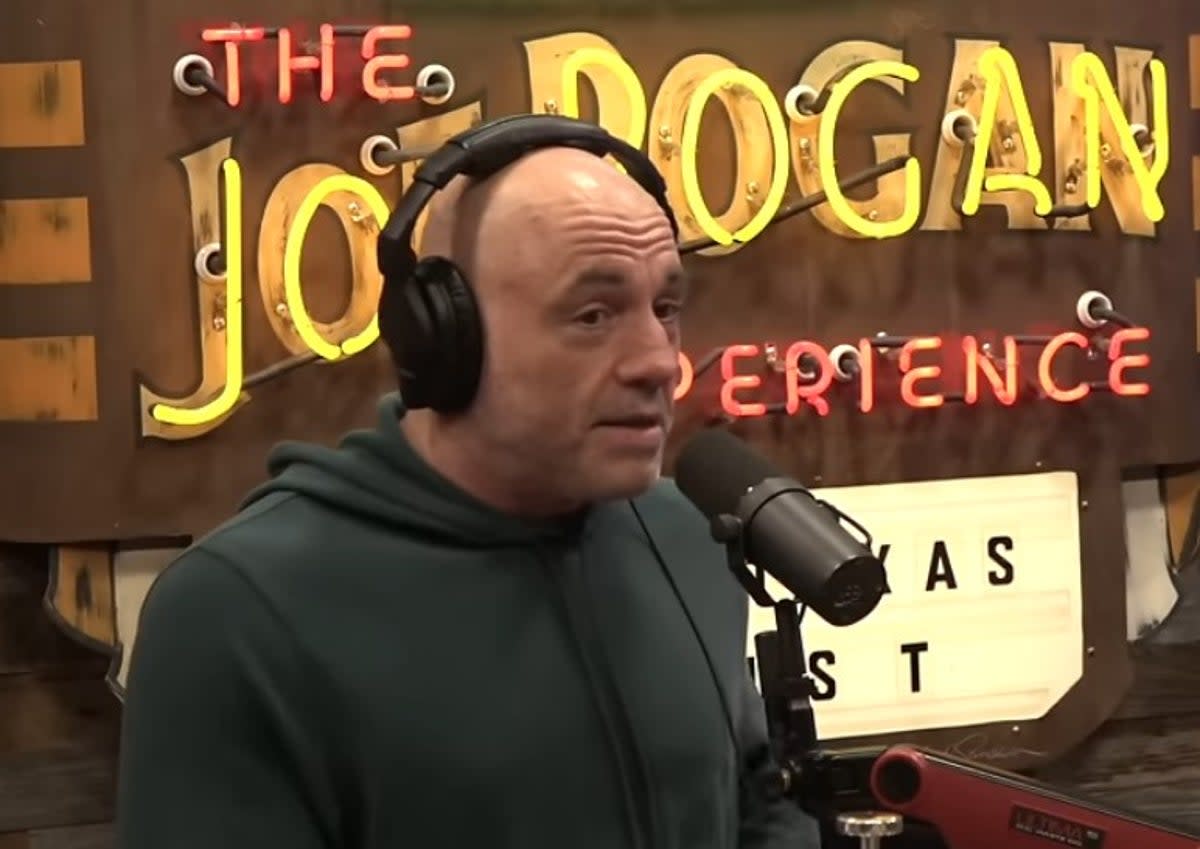 Joe Rogan is taking part in a live Netflix event (@joerogan/Youtube)