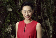 In this May 21, 2019, photo actress Wu Ke-xi poses for portrait photographs at the 72nd international film festival, Cannes, southern France. Wu Ke-xi wrote a screenplay inspired by the scandal involving U.S. producer Harvey Weinstein. The #MeToo movement in entertainment isn't just an American phenomenon. Cases across Asia show the region is grappling with many of the same issues that have upended entertainment careers in the U.S.(Photo by Joel C Ryan/Invision/AP)