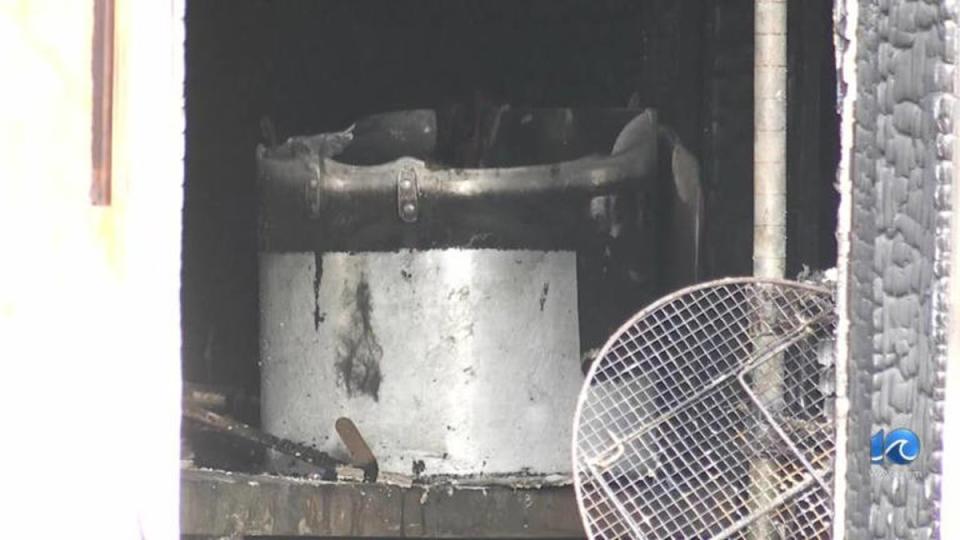 The fryer which caused the explosion (WAVY)