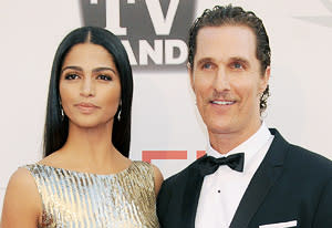 Camila Alves and Matthew McConaughey | Photo Credits: Gregg DeGuire/FilmMagic